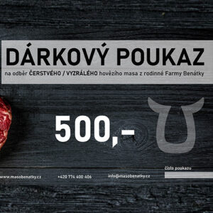 Dárkový poukaz – 500